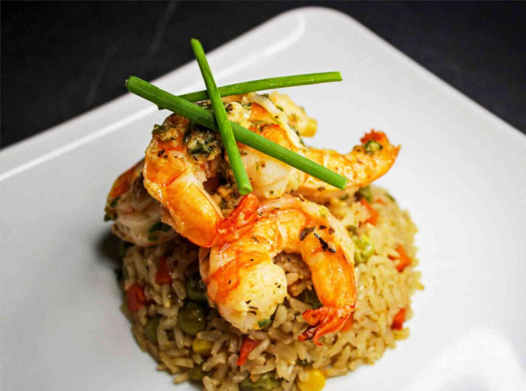 prawn fried rice