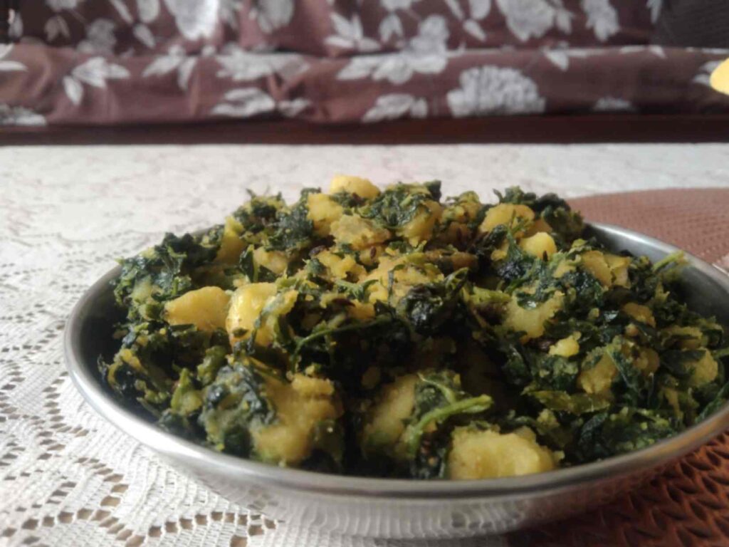 aloo methi recipe